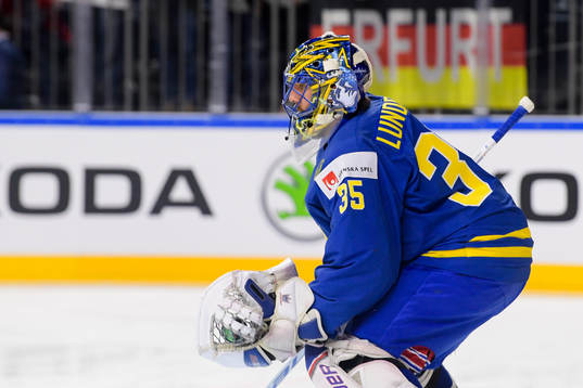 Sveriges målvakt Henrik Lundqvist