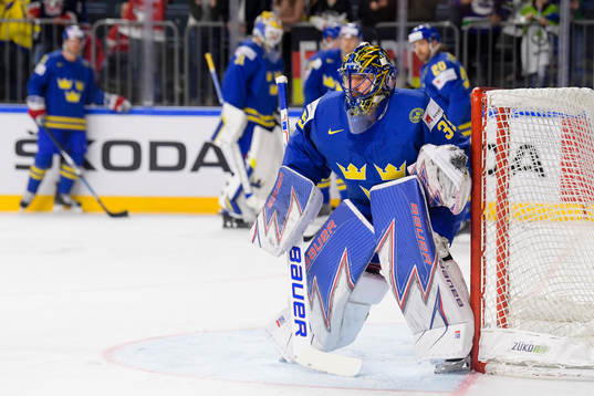 Sveriges målvakt Henrik Lundqvist