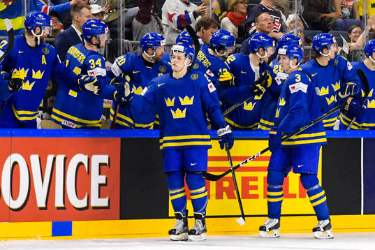 Sveriges William Nylander , John Klingberg , Nicklas
