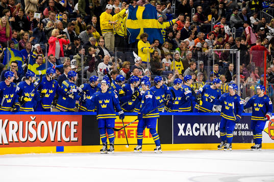 Sveriges William Nylander , John Klingberg , Nicklas
