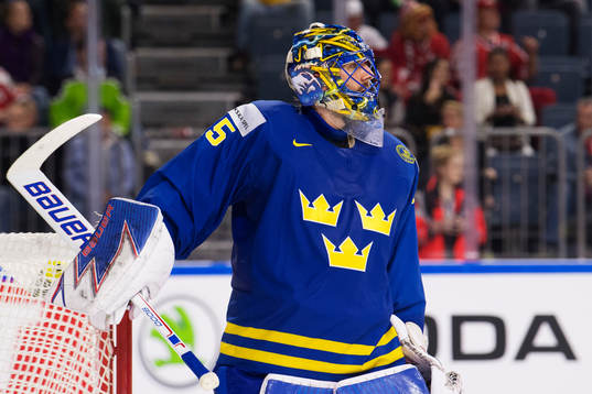 Sveriges målvakt Henrik Lundqvist