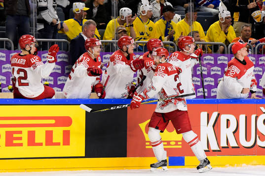Danmarks Markus Lauridsen jublar