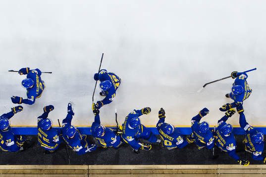 Sveriges John Klingberg, Nicklas Bäckström och Oliver