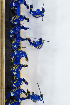 Sveriges John Klingberg, Nicklas Bäckström och Oliver