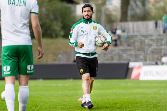 Hammarbys assisterande tränare Pablo Pinones-Arce före