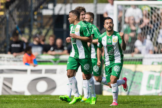 Hammarbys Jiloan Hamad jublar