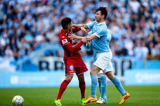Malmö FFs Behrang Safari  i bråk med Östersunds Hosam