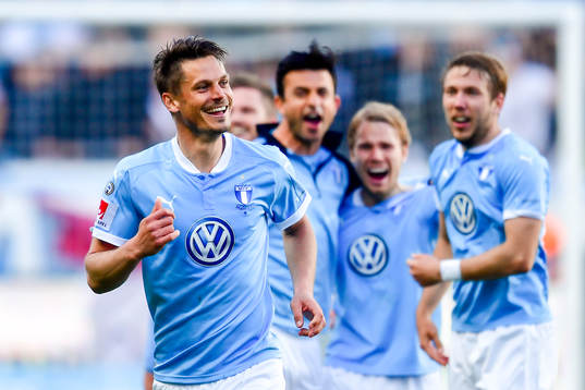 Malmö FFs Behrang Safari, Markus Rosenberg, Oscar Lewicki