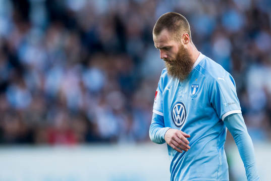 Malmö FFs Jo Inge Berget deppar