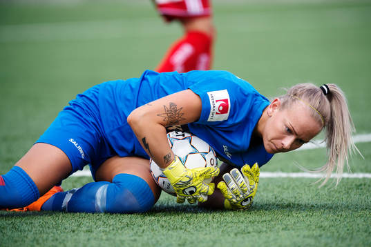 Göteborgs målvakt Fanny Lund
