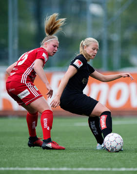 Piteås Ellen Löfqvist och Göteborgs Rebecka Blomqvist