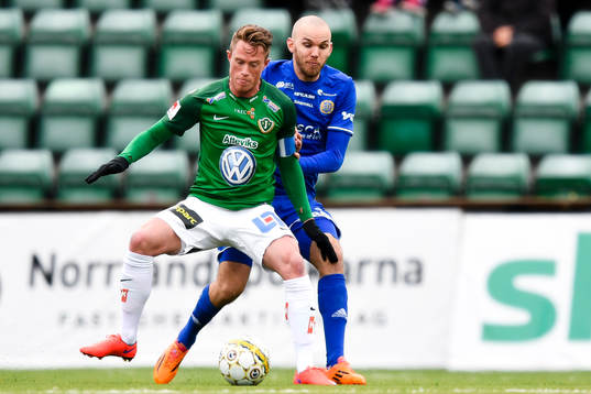 Jönköpings Tommy Thelin och Sundsvalls Marcus Danielson