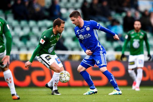 Sundsvalls Kristinn Freyr Sigurdsson och Jönköpings Tom