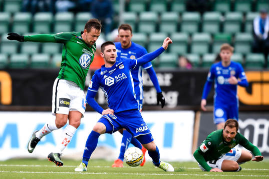 Sundsvalls Kristinn Freyr Sigurdsson och Jönköpings