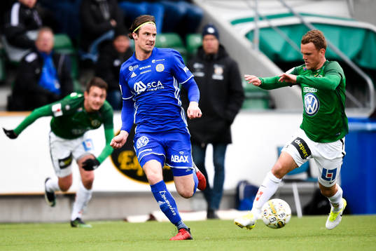 Sundsvalls Linus Hallenius och Jönköpings Stian Aasmundsen