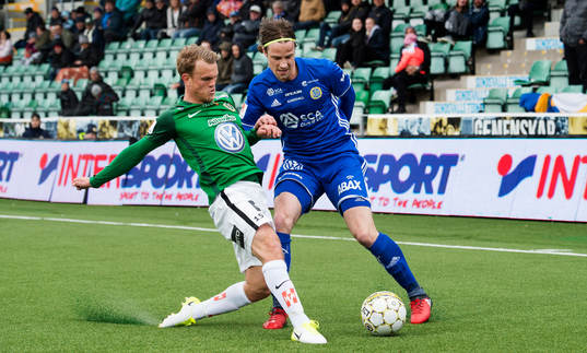 Jönköpings Stian Aasmundsen och Sundsvalls Linus Hallenius