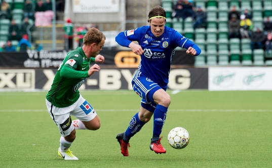 Jönköpings Stian Aasmundsen och Sundsvalls Linus Hallenius