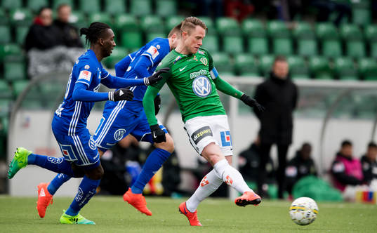 Sundsvalls Peter Wilson och Jönköpings Tommy Thelin
