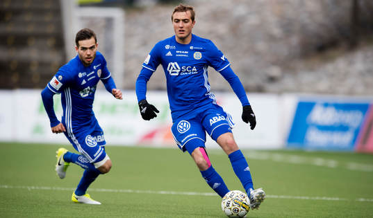 Sundsvalls Kristinn Steindorsson och Dennis Olsson