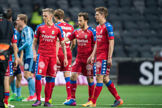 IFK Göteborgs Sören Rieks, Tobias Hysen, Mikael Boman