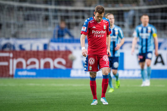 IFK Göteborgs Emil Salomonsson deppar