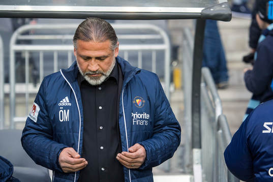 Djurgårdens tränare Özcan Melkemichel