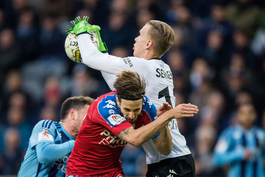 IFK Göteborgs målvakt Pontus Dahlberg och Mattias