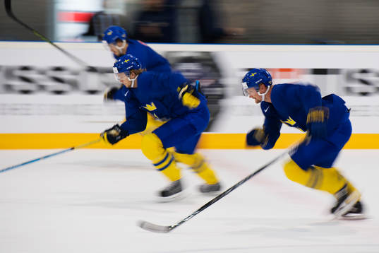 William Karlsson och Anton Strålman på Sveriges