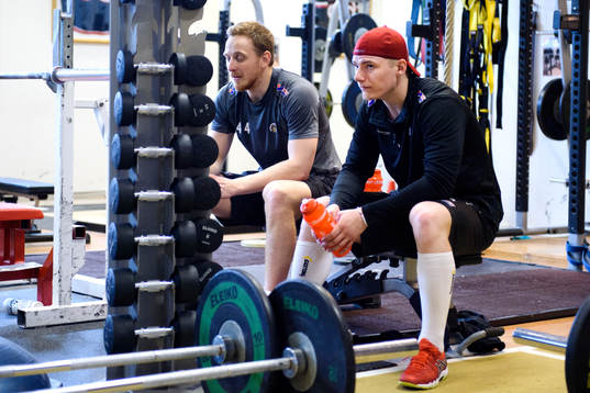 Pontus Widerström och Lias Andersson