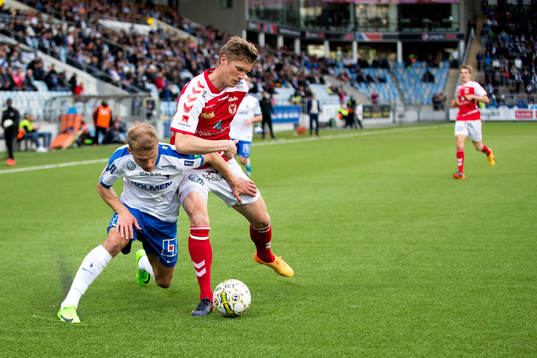 Norrköpings Sebastian Andersson och Kalmars Viktor Elm