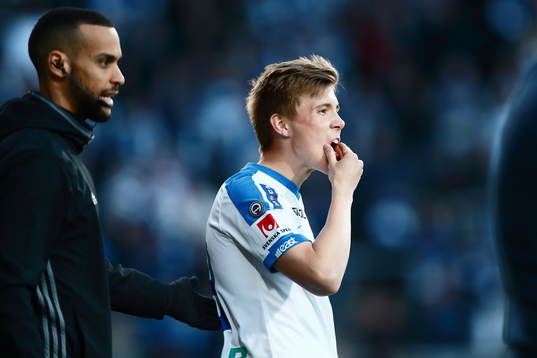 Norrköpings Alfons Sampsted ska precis bytas in