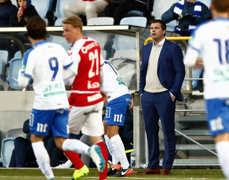 Norrköpings tränare Jens Gustafsson