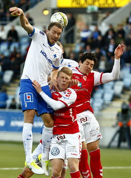 Norrköpings Jón Gudni Fjóluson, Kalmars Marko Biskupovic