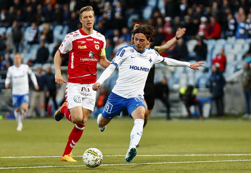 Kalmars Viktor Elm och Norrköpings David Moberg Karlsson
