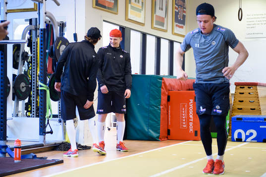 Lias Andersson och Victor Olofsson