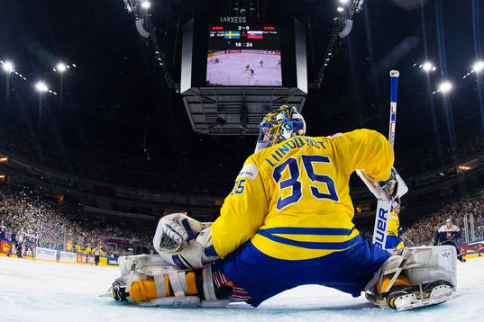 Sveriges målvakt Henrik Lundqvist
