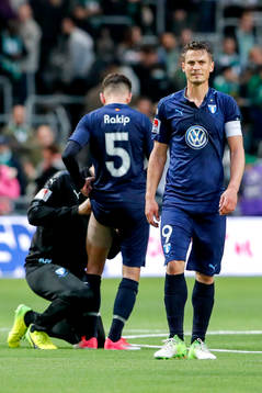 Malmö FFs Markus Rosenberg deppar