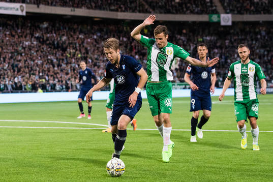 Malmö FFs Anton Tinnerholm steget före Hammarbys Fredrik