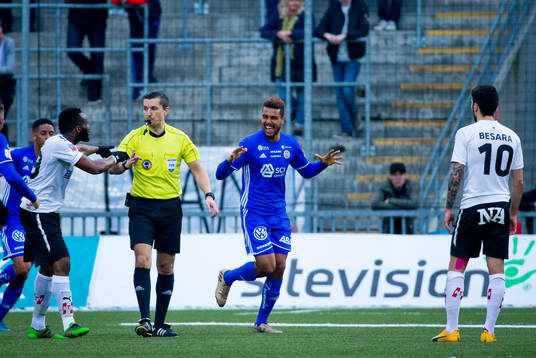 Sundsvalls Noah Sonko Sundberg jublar