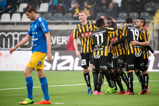 En Halmstadsspelare deppar