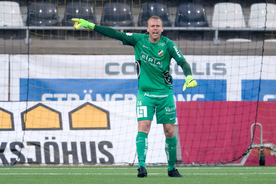 Häckens målvakt Peter Abrahamsson