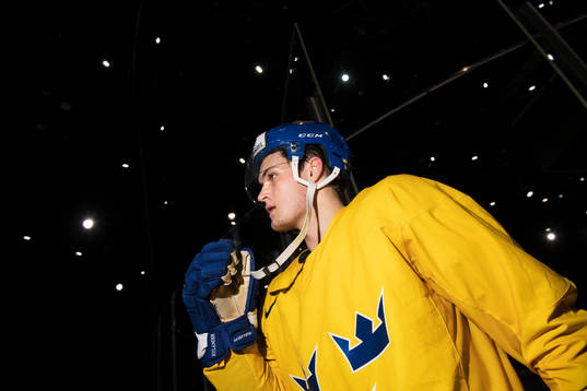 William Nylander lämnar Sveriges ishockeylandslags träning