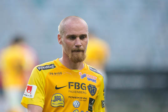 Falkenbergs Christoffer Carlsson deppar
