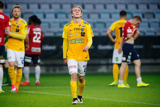 Falkenbergs Viktor Götesson deppar