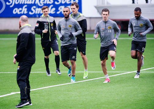 Jesper Manns, Issam Jebali, Rasmus Rosenqvist och Alex Dyer