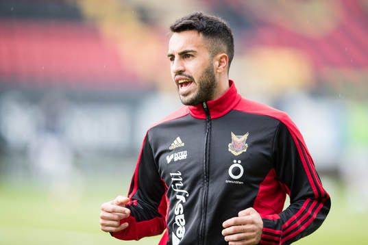 Östersunds Brwa Nouri värmer upp