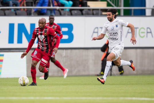 Östersunds Fouad Bachirou mot Sirius Alexander Nilsson