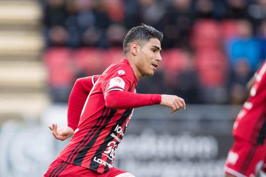 Östersunds Hosam Aiesh deppar