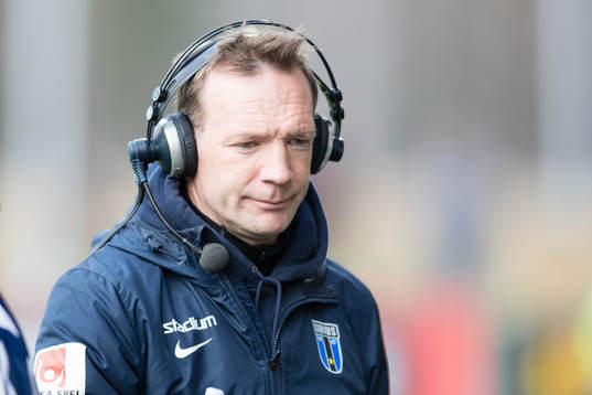 Sirius tränare Thomas Lagerlöf