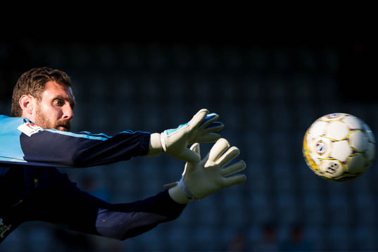 Djurgårdens målvakt Andreas Isaksson